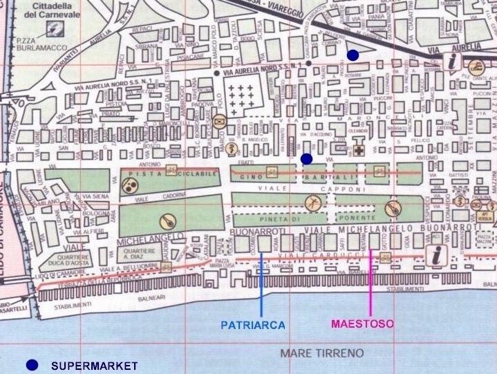Apartmán Centro Residenziale Maestoso Viareggio Exteriér fotografie